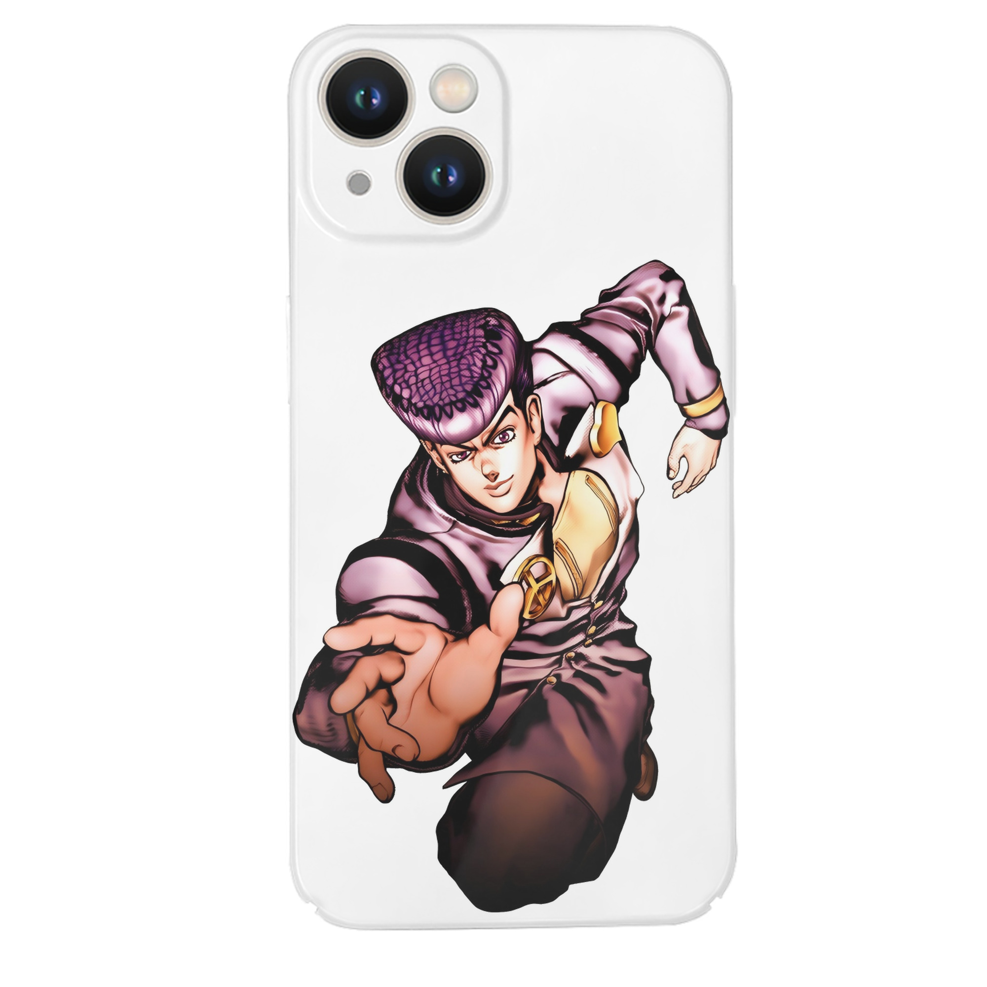（画像用） ジョジョの奇妙な冒険 ひがしかた じょうすけ JoJo's Bizarre Adventure Higashikata Josuke 【iPhone 14シリーズ対応】ハードケース